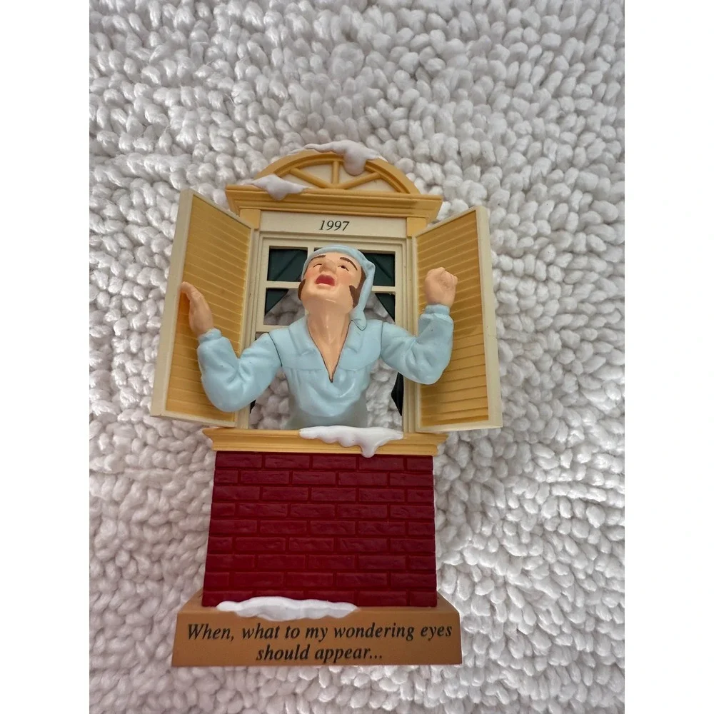 Hallmark Keepsake Ornament 1997‎ Away to the Window Collector's Club Membership